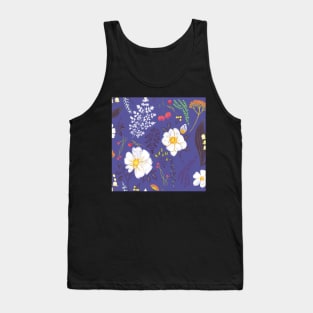 Garden florals and herbs Tank Top